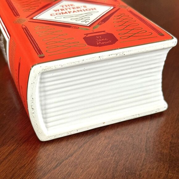 Bibliophile Vase The Writer's Companion Book Ceramic Vase by Jane Mount - Picture 8 of 11